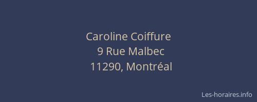 Caroline Coiffure