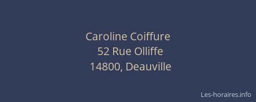 Caroline Coiffure