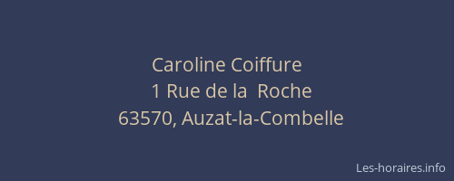 Caroline Coiffure