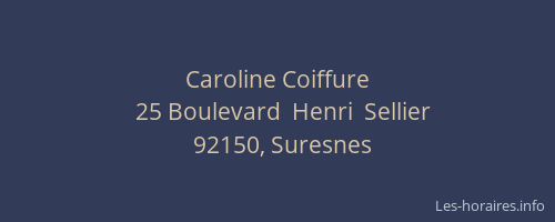 Caroline Coiffure