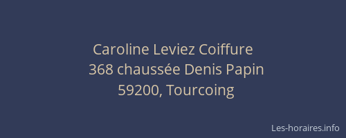 Caroline Leviez Coiffure
