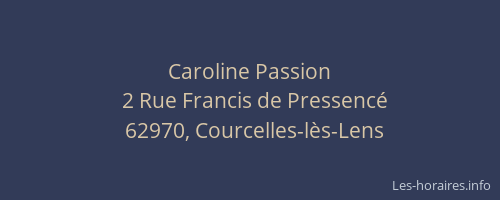 Caroline Passion
