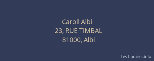 Caroll Albi