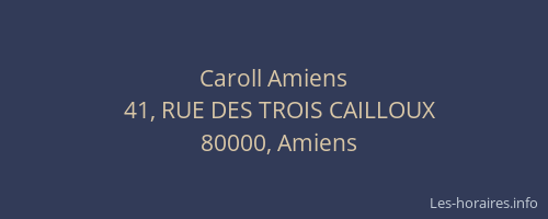 Caroll Amiens