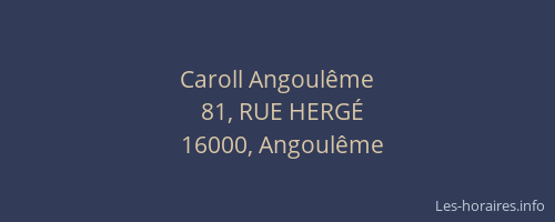 Caroll Angoulême