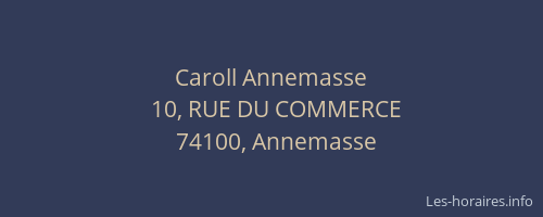 Caroll Annemasse