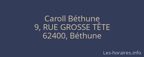 Caroll Béthune