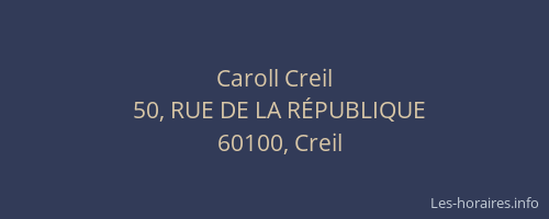 Caroll Creil