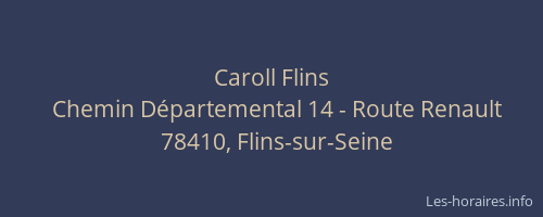 Caroll Flins