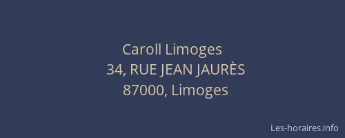 Caroll Limoges