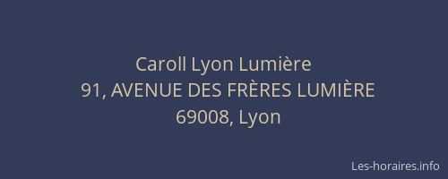 Caroll Lyon Lumière