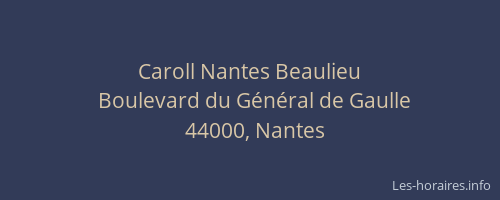 Caroll Nantes Beaulieu