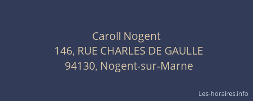 Caroll Nogent