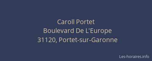 Caroll Portet