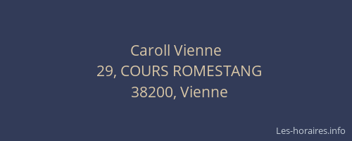 Caroll Vienne