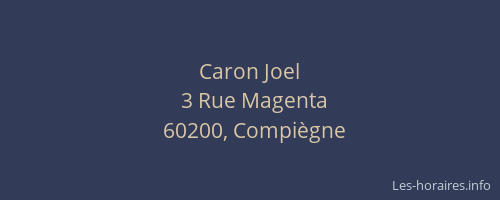 Caron Joel