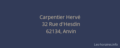 Carpentier Hervé