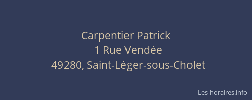 Carpentier Patrick