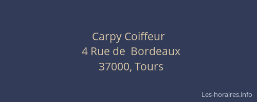 Carpy Coiffeur