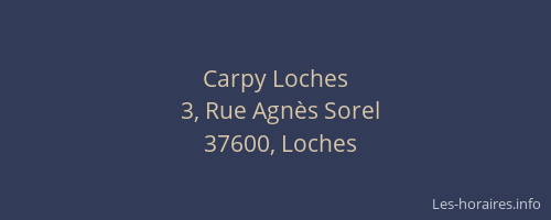 Carpy Loches