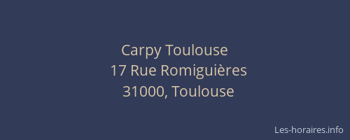 Carpy Toulouse