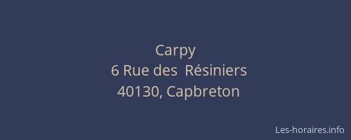 Carpy