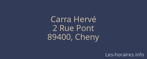 Carra Herv&eacute;