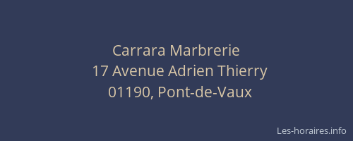Carrara Marbrerie