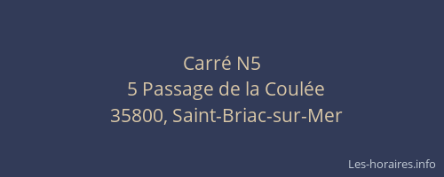 Carré N5