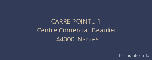CARRE POINTU 1