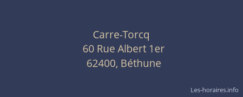 Carre-Torcq