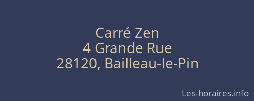 Carré Zen