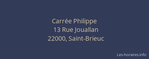 Carrée Philippe