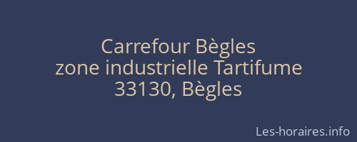 Carrefour Bègles