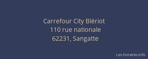 Carrefour City Bl&eacute;riot