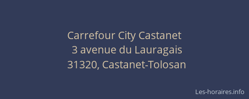 Carrefour City Castanet