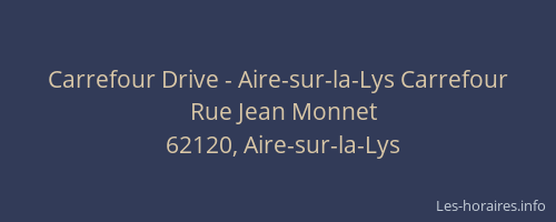 Carrefour Drive - Aire-sur-la-Lys Carrefour