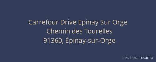 Carrefour Drive Epinay Sur Orge