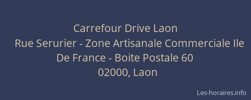 Carrefour Drive Laon