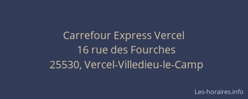 Carrefour Express Vercel