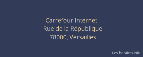 Carrefour Internet