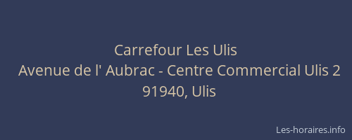 Carrefour Les Ulis