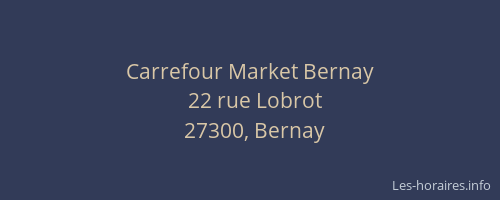 Carrefour Market Bernay