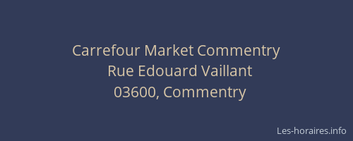 Carrefour Market Commentry