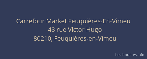 Carrefour Market Feuquières-En-Vimeu