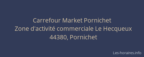 Carrefour Market Pornichet