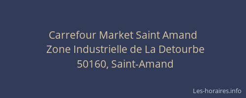 Carrefour Market Saint Amand