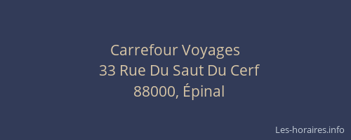 Carrefour Voyages