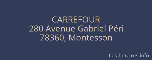 CARREFOUR