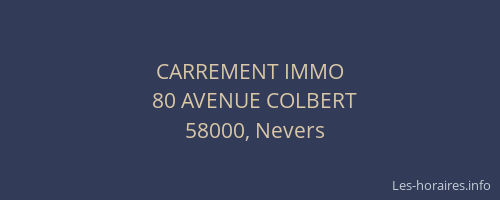 CARREMENT IMMO
